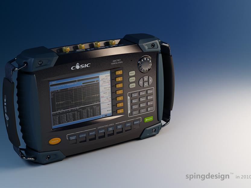 軍工頻譜測量儀模具